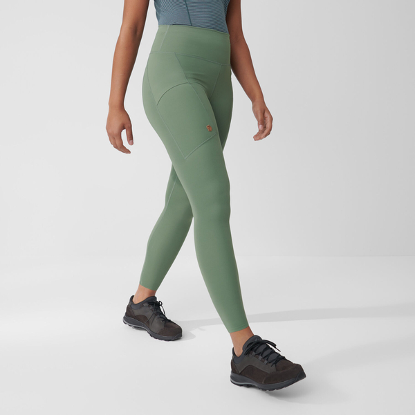 Legginsy damskie Fjällräven Abisko Patina Green 4 Legginsy damskie Fjällräven Abisko Patina Green 4