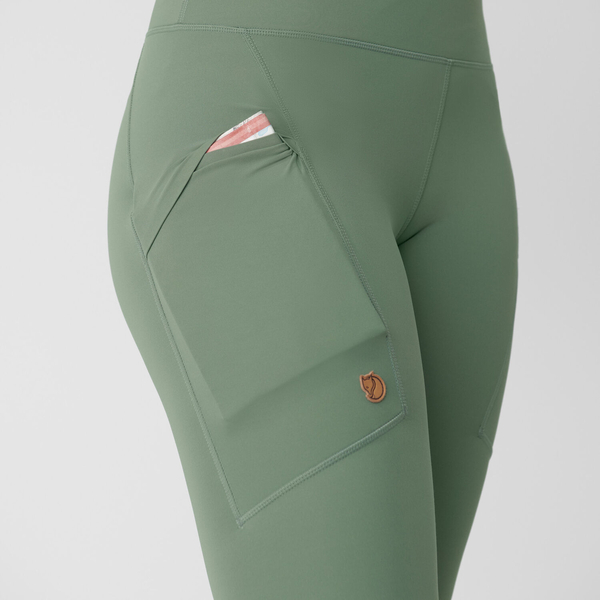 Legginsy damskie Fjällräven Abisko Patina Green 6 Legginsy damskie Fjällräven Abisko Patina Green 6